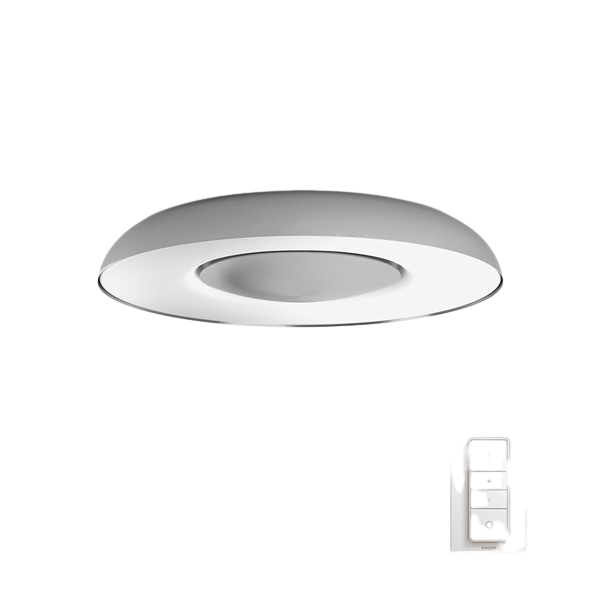 Philips Still Hue Lámpara Techo Aluminio 32w Iluminación Philips Still Hue Lámpara Techo Aluminio 32w Iluminación