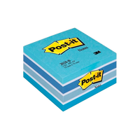 PostIt Cubo de Notas Adhesivas Color Azul 450 Hojas PostIt Cubo de Notas Adhesivas Color Azul 450 Hojas