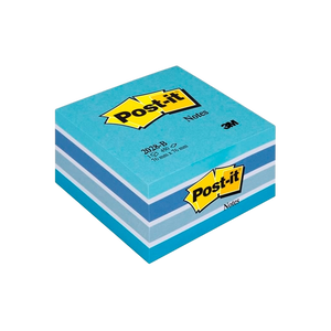 PostIt Cubo de Notas Adhesivas Color Azul 450 Hojas