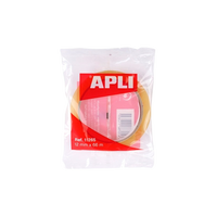 Apli Cinta Adhesiva Transparente 66 m x 12 mm