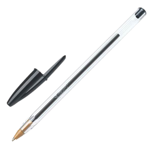 Bic Cristal Color Negro Punta 04mm  Bolígrafo