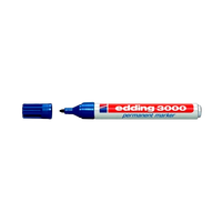 Edding 3000 Rotulador Permanente Azul Punta Redonda 153mm Edding 3000 Rotulador Permanente Azul Punta Redonda 153mm