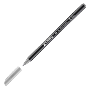 Rotulador Punta Fina Edding 1200026 Color Pastel Gris Plata