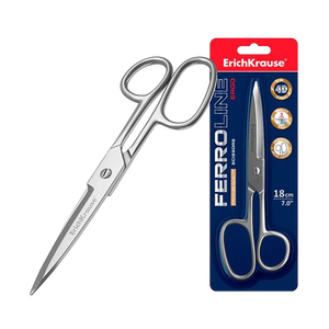 ErichKrause Tijeras Ferro 18cm Acero Inoxidable