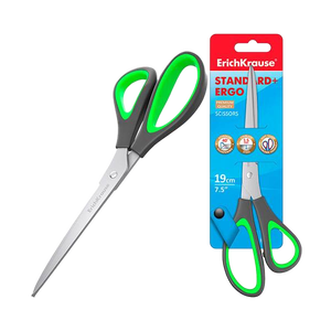 ErichKrause Tijeras Standard  Ergo 19cm Acero Inoxidable