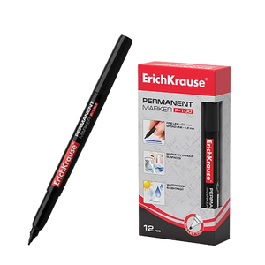 ErichKrause Marcador Permanente P100 Color Negro
