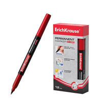 ErichKrause Marcador Permanente P100 Color Rojo ErichKrause Marcador Permanente P100 Color Rojo