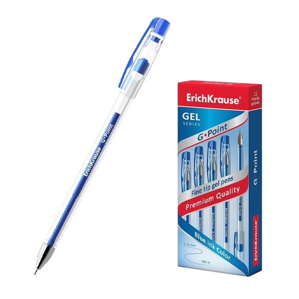Bolígrafo de Gel GPoint Erich Krause Color Azúl Bolígrafo de Gel GPoint Erich Krause Color Azúl