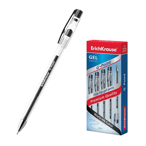 Bolígrafo de Gel GPoint Erich Krause Color Negro
