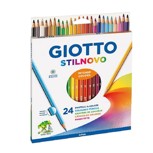 Lápices de Colores Giotto Stilnovo Caja 24 Colores Surtidos