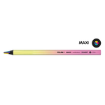 Milan Caja de 12 Lápices multicolor MAXI redondos serie Sunset Milan Caja de 12 Lápices multicolor MAXI redondos serie Sunset