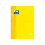 Cuaderno Oxford Espiral A4+ Tapa Extradura 80h 90gr Amarillo