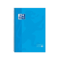 Cuaderno Oxford Touch EuropeanBook 1 A4 80h 90gr Turquesa Cuaderno Oxford Touch EuropeanBook 1 A4 80h 90gr Turquesa