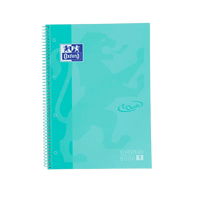 Cuaderno Oxford Touch EuropeanBook 1 A4 80h 90gr Ice Mint