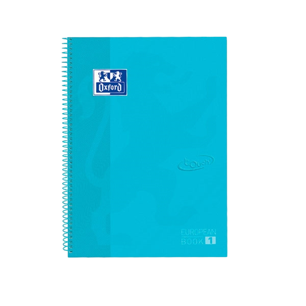 Cuaderno Oxford Touch EuropeanBook 1 A4 80h 90gr Azul Past Cuaderno Oxford Touch EuropeanBook 1 A4 80h 90gr Azul Past