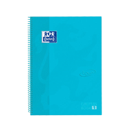 Cuaderno Oxford Touch EuropeanBook 1 A4 80h 90gr Azul Past