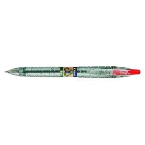 Pilot Boligrafo de Bola Retractil B2P Ecoball BeGreen Punta Redonda 1mm Trazo 027mm 8664 de Plastico Reciclado Recargable Color Rojo Pilot Boligrafo de Bola Retractil B2P Ecoball BeGreen Punta Redonda 1mm Trazo 027mm 8664 de Plastico Reciclado Recargable Color Rojo