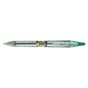 Pilot Boligrafo de Bola Retractil B2P Ecoball BeGreen Punta Redonda 1mm Trazo 027mm 8664 de Plastico Reciclado Recargable Color Verde Pilot Boligrafo de Bola Retractil B2P Ecoball BeGreen Punta Redonda 1mm Trazo 027mm 8664 de Plastico Reciclado Recargable Color Verde