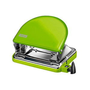 Taladro de papel Petrus 52 WOW  Capacidad 20 hojas  Color Verde