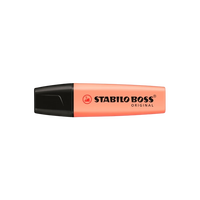 Marcador Fluorescente Stabilo Boss color Naranja Melocot