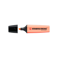 Marcador Fluorescente Stabilo Boss color Naranja Melocot