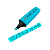 Marcador Fluorescente Stabilo Boss color Azul Marcador Fluorescente Stabilo Boss color Azul