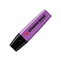 Marcador Fluorescente Stabilo Boss color Lavanda Marcador Fluorescente Stabilo Boss color Lavanda