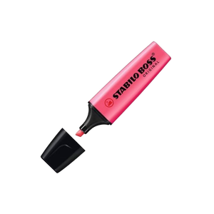 Marcador Fluorescente Stabilo Boss color Rosa
