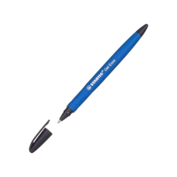 Stabilo Gel Exxx Azul Recargable con Goma  Bolígrafo