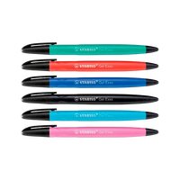 Stabilo Gel Exxx Verde Recargable con Goma  Bolígrafo