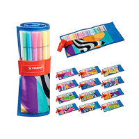 Stabilo Estuche 25 rotuladores Pen 68 Rollerset
