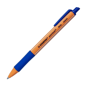 Stabilo Pointball Boligrafo Retractil Punta de 1mm Tinta con Base de Aceite Recargable 79 Plastico Reciclado Grip Antideslizante Color Azul Stabilo Pointball Boligrafo Retractil Punta de 1mm Tinta con Base de Aceite Recargable 79 Plastico Reciclado Grip Antideslizante Color Azul