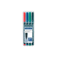 Rotulador Permanente Staedtler Lumocolor Punta 04mm pack 4 Rotulador Permanente Staedtler Lumocolor Punta 04mm pack 4