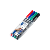 Rotulador Permanente Staedtler Lumocolor Punta 04mm pack 4 Rotulador Permanente Staedtler Lumocolor Punta 04mm pack 4