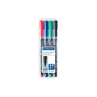 Rotulador Permanente Staedtler Lumocolor Punta 1mm pack 4 Rotulador Permanente Staedtler Lumocolor Punta 1mm pack 4
