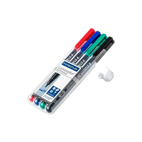 Rotulador Permanente Staedtler Lumocolor Punta 1mm pack 4 Rotulador Permanente Staedtler Lumocolor Punta 1mm pack 4