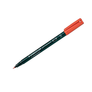 Rotulador Permanente Staedtler Lumocolor Punta 04mm Rojo