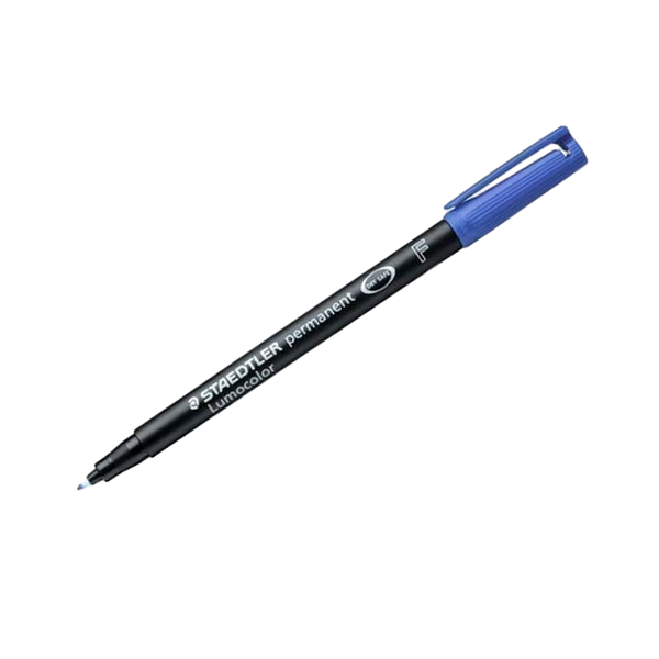 Rotulador Permanente Staedtler Lumocolor Punta 06mm Azul Rotulador Permanente Staedtler Lumocolor Punta 06mm Azul