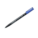 Rotulador Permanente Staedtler Lumocolor Punta 0.6mm Azul