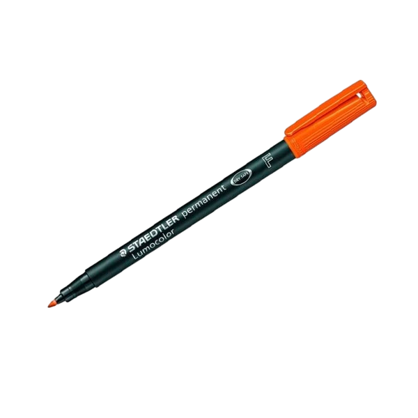 Rotulador Permanente Staedtler Lumocolor Punta 06mm Naranja Rotulador Permanente Staedtler Lumocolor Punta 06mm Naranja