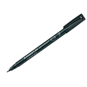 Rotulador Permanente Staedtler Lumocolor Punta 06mm Negro