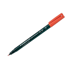 Rotulador Permanente Staedtler Lumocolor Punta 0.6mm Rojo