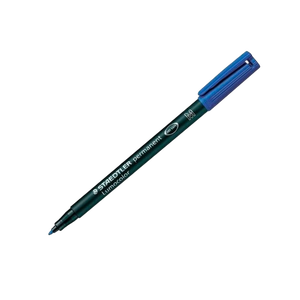 Rotulador Permanente Staedtler Lumocolor Punta 1mm Azul