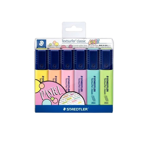 Estuche Marcadores Fluorescentes Staedtler Textsurfer Pastel