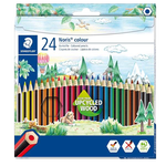 Lápices de Colores Staedtler Upcycled Wood Ecológico caja 24 colores
