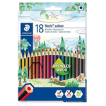 Lápices de Colores Staedtler Upcycled Wood Ecológico caja 18 colores