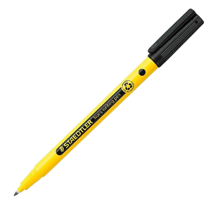 Staedtler 307 Noris Writing Pen Rotulador de Punta Fina  Trazo 06mm  Cuerpo Fabricado en un 97 de Plastico Reciclado  Color Negro