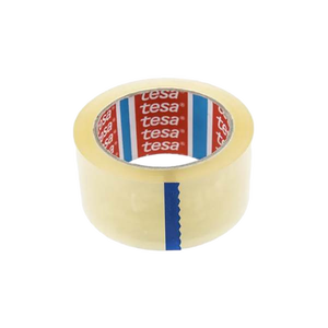 Tesa Cinta de Embalaje silenciosa en Polipropileno 50 mm x 66 mm  Transparente