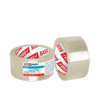 Tesa Pack 6 Cintas de Embalaje Basic 50 mm x 66 mm  Transparente