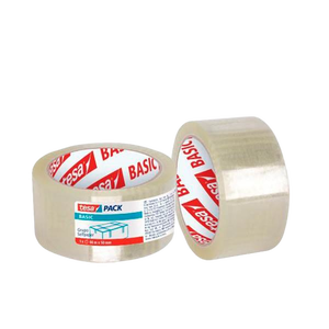 Tesa Pack 6 Cintas de Embalaje Basic 50 mm x 66 mm  Transparente
